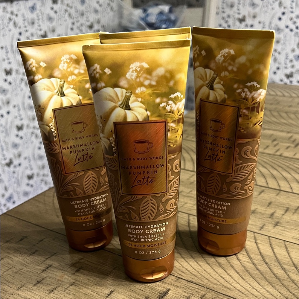 Bath & Body Works Golden Pumpkin Latte Body Cream